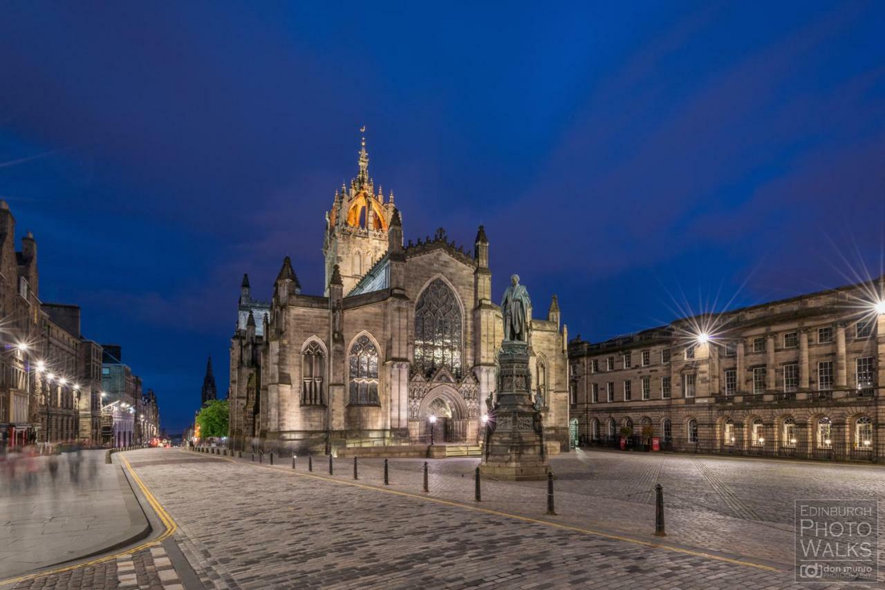 에든버러 Royal Mile St Giles St 아파트 외부 사진