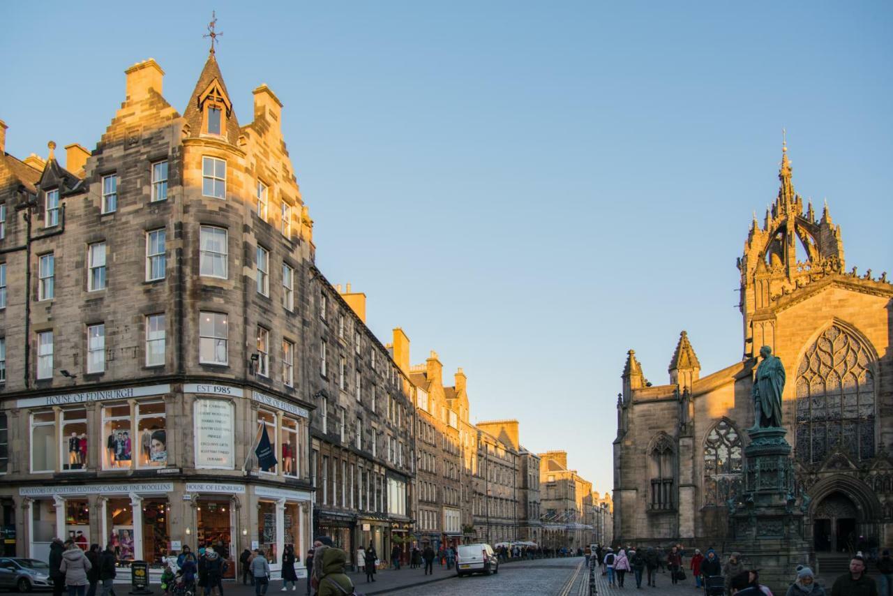 에든버러 Royal Mile St Giles St 아파트 외부 사진